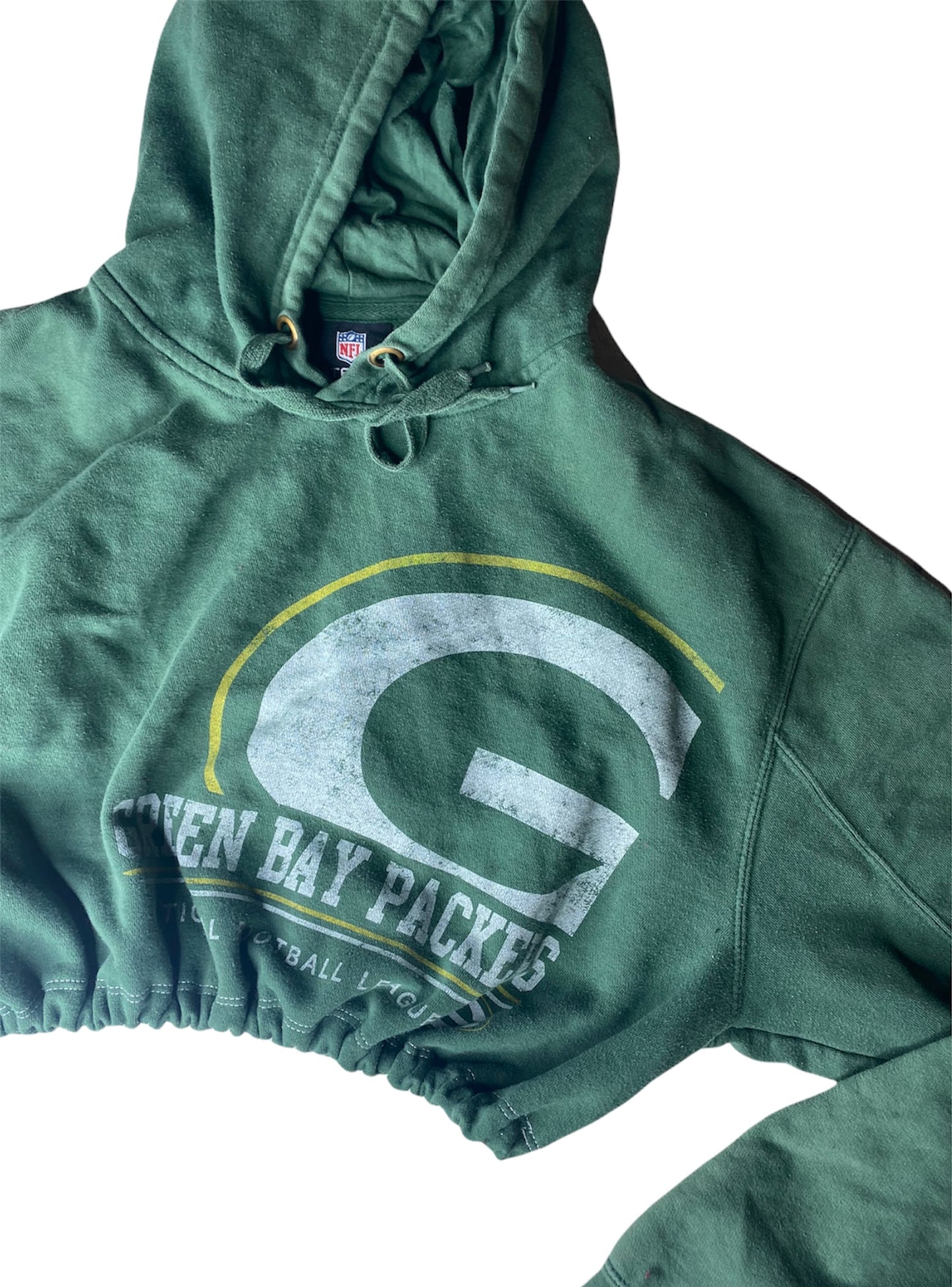 NFL Green Bay Packers Reworked Crop Hoodie