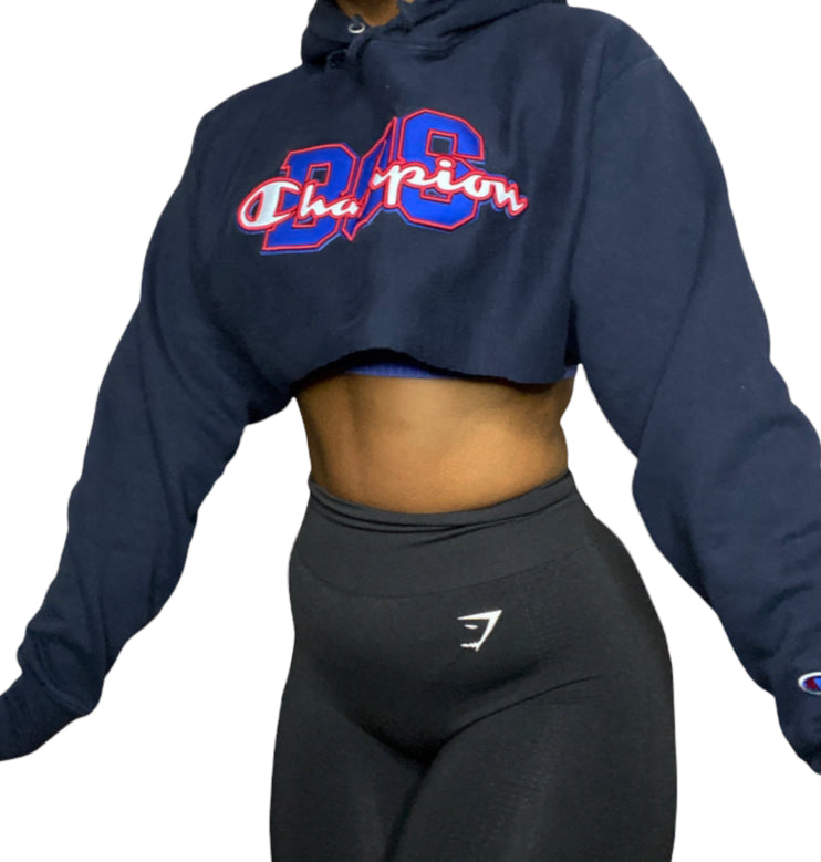 Champion Boston Crop Hoodie