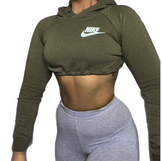 NIKE Reworked Crop Hoodie