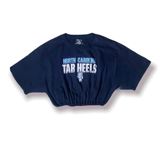 North Carolina Tar Heels Reworked Crop Top