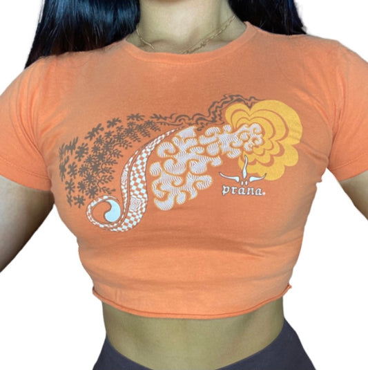 Prana Vintage Y2K Crop Top