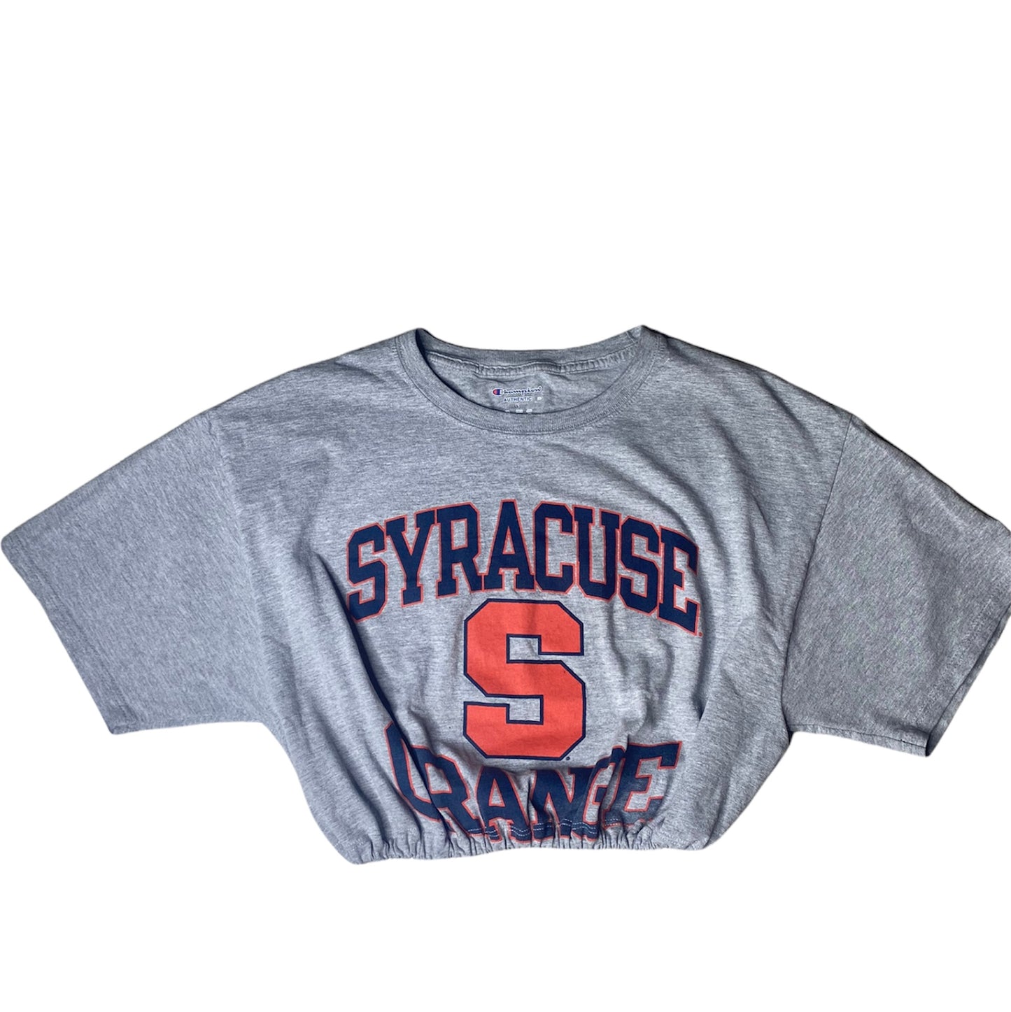 Syracuse Orange Reworked Crop Top