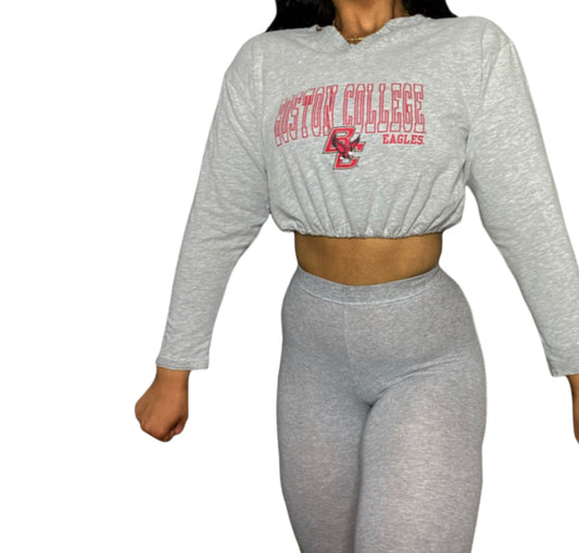 Boston College Reworked Crop Top