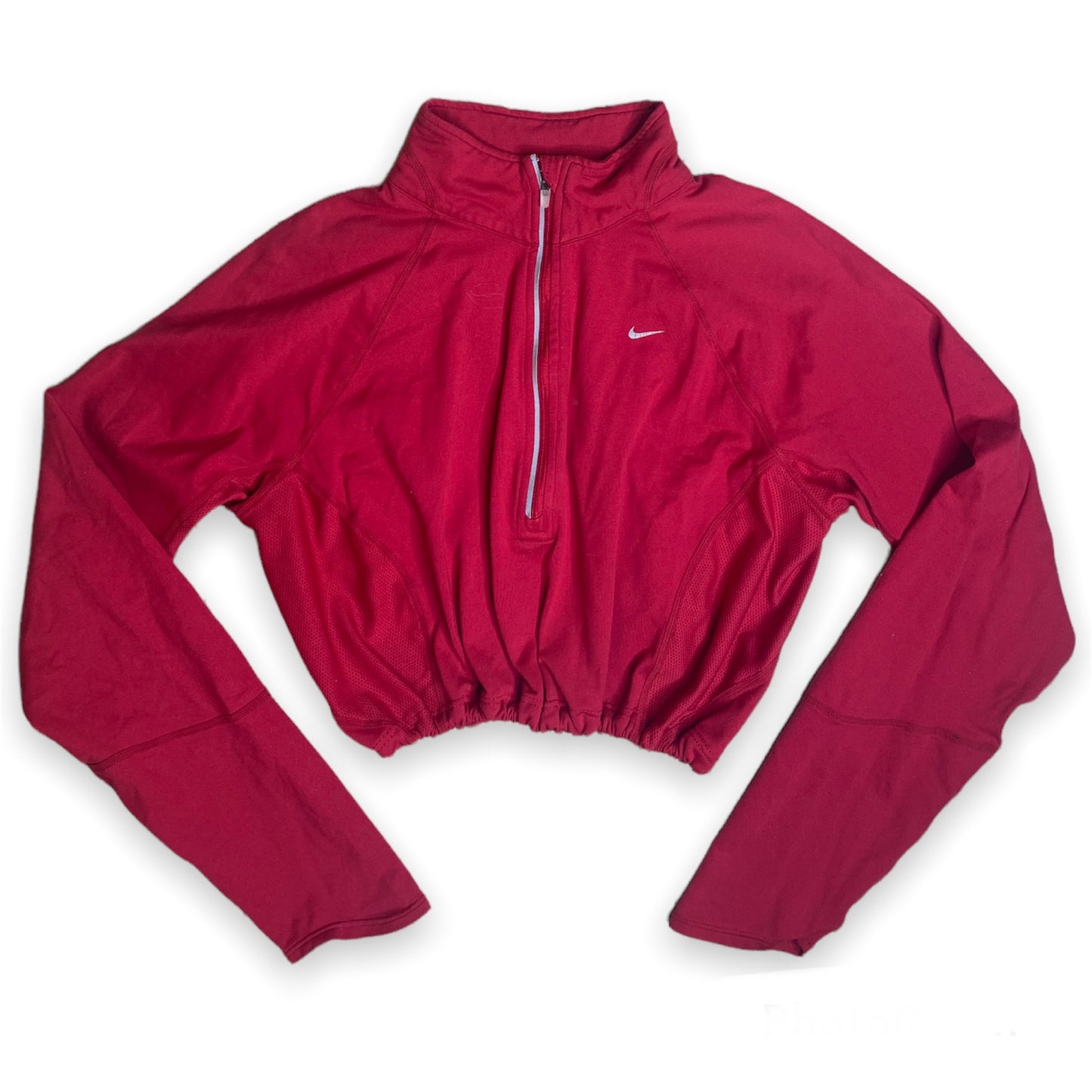 Nike Reworked Crop Quarter Zip Up