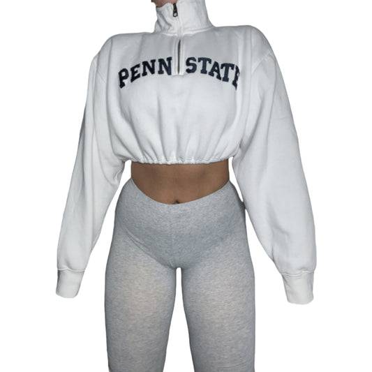 Penn State University Crop Sweatshirt