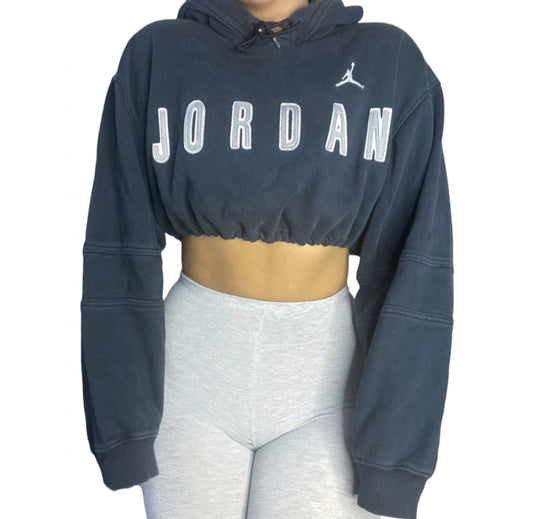 Jordan’s Reworked Crop Hoodie