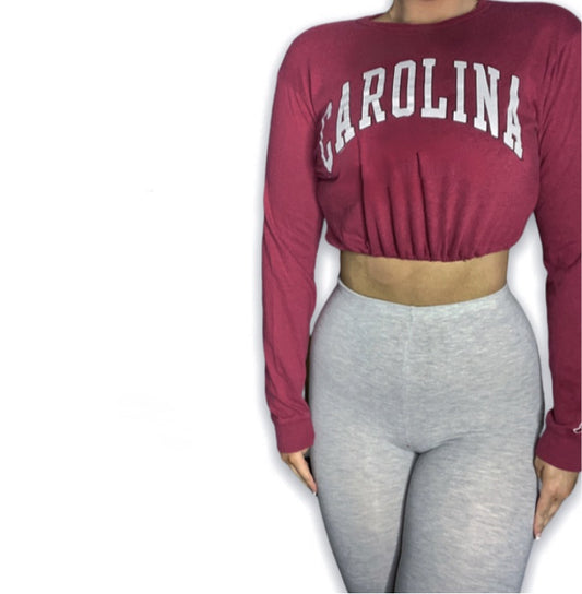 University of South Carolina Reworked Crop Top