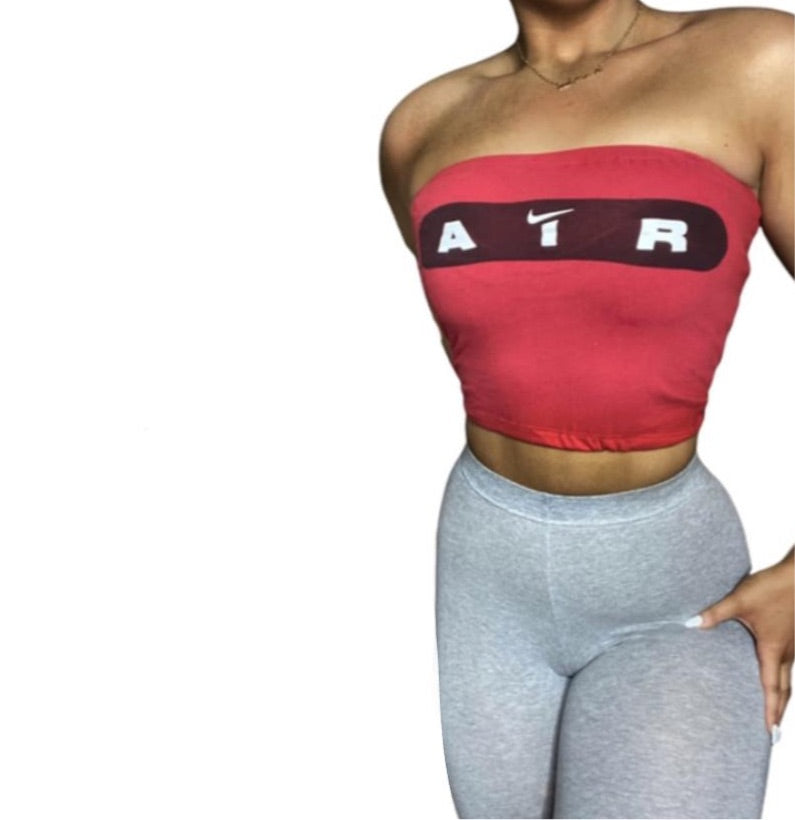 NIKE AIR Reworked Crop Tube Top