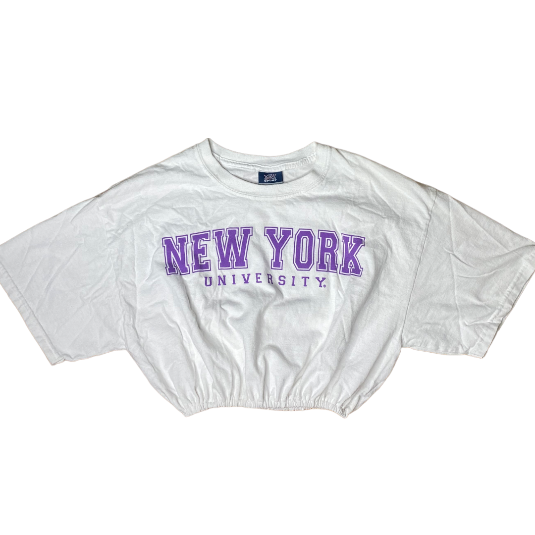 NYU Reworked Crop Top