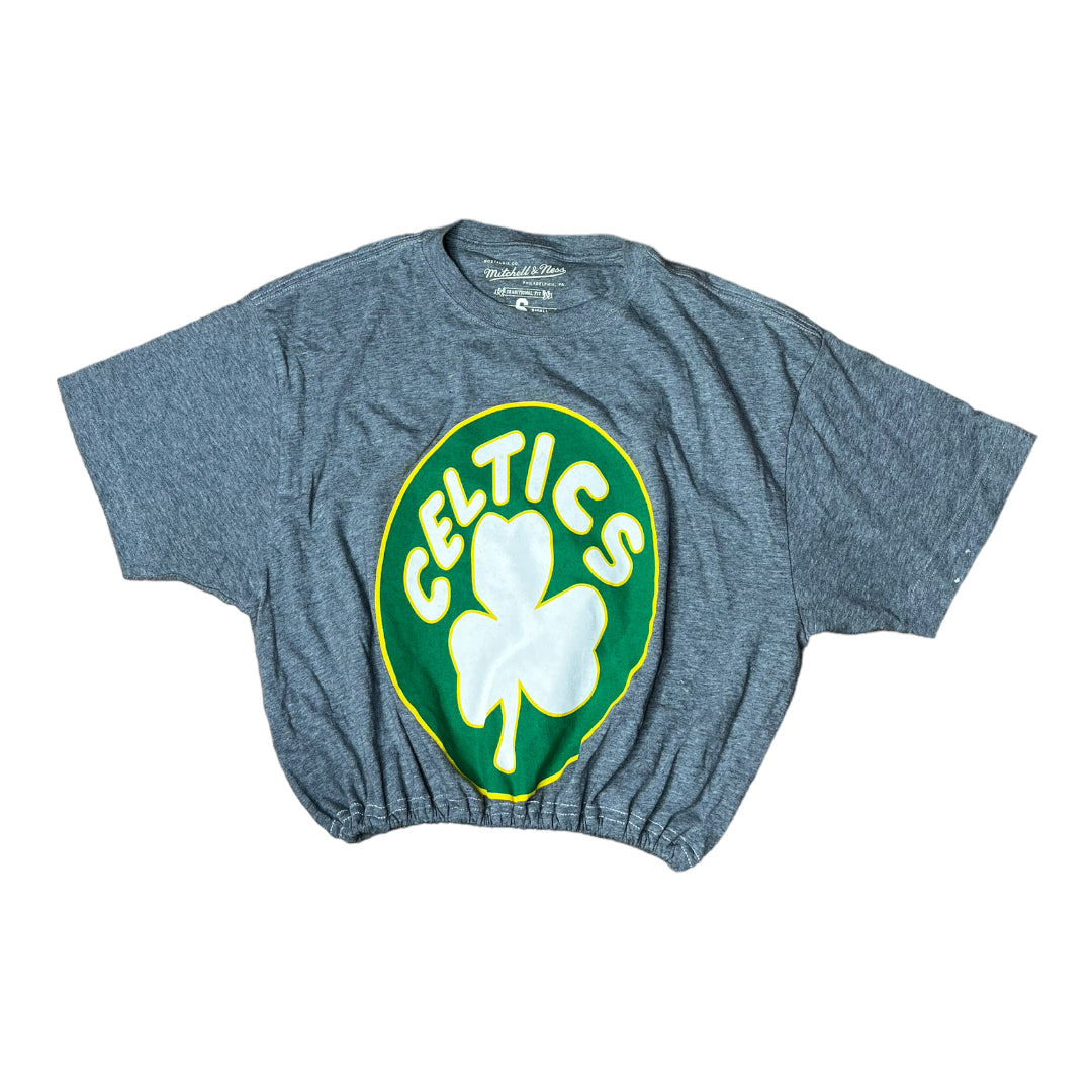 Boston Celtics Reworked Crop Top