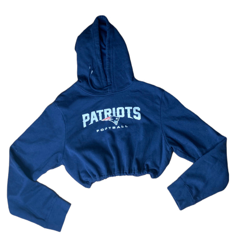 Patriots Reworked Crop Hoodie