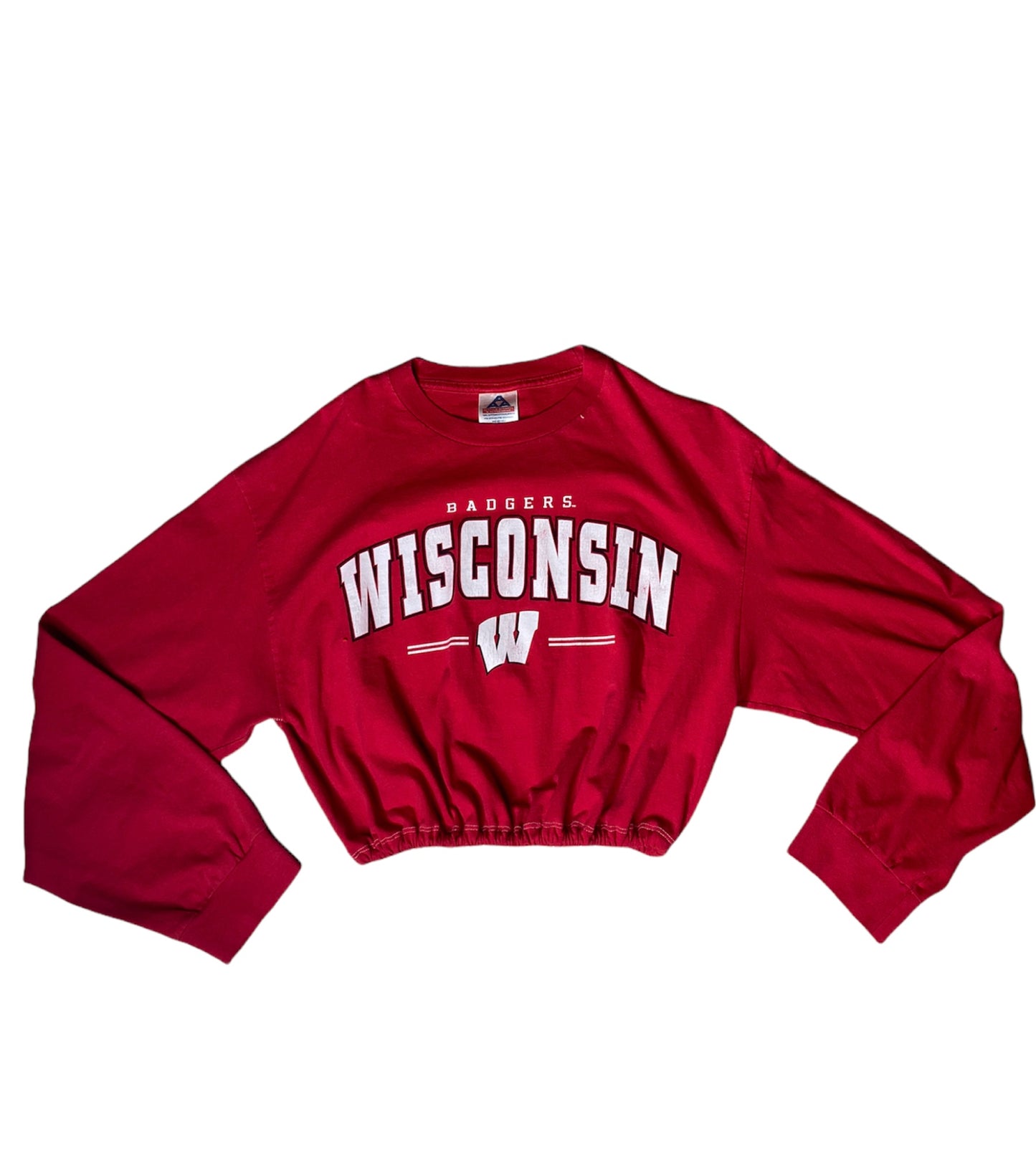 University of Wisconsin Badgers Reworked Crop Top