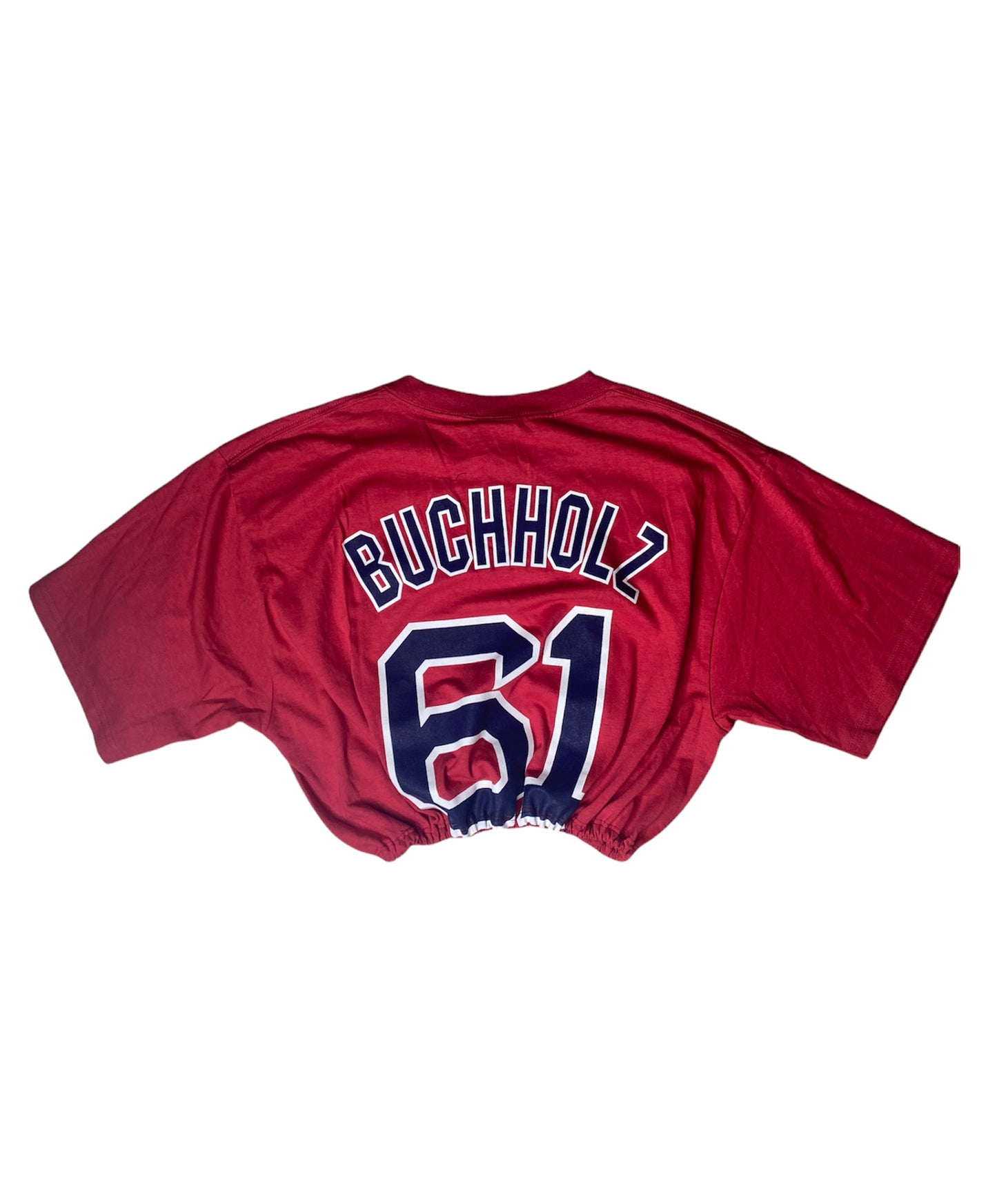 Boston Red Sox Reworked Crop Top