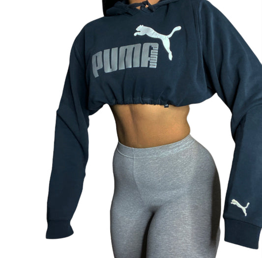 PUMA Reworked Crop Hoodie