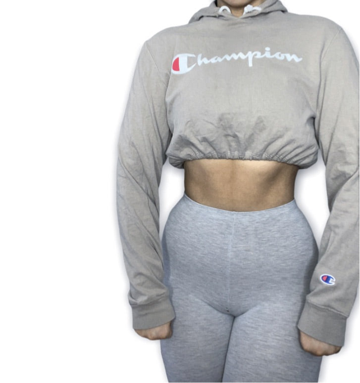 Champion Reworked Crop Hoodie