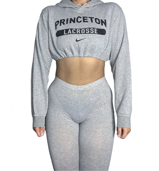 Princeton University Reworked Crop Hoodie