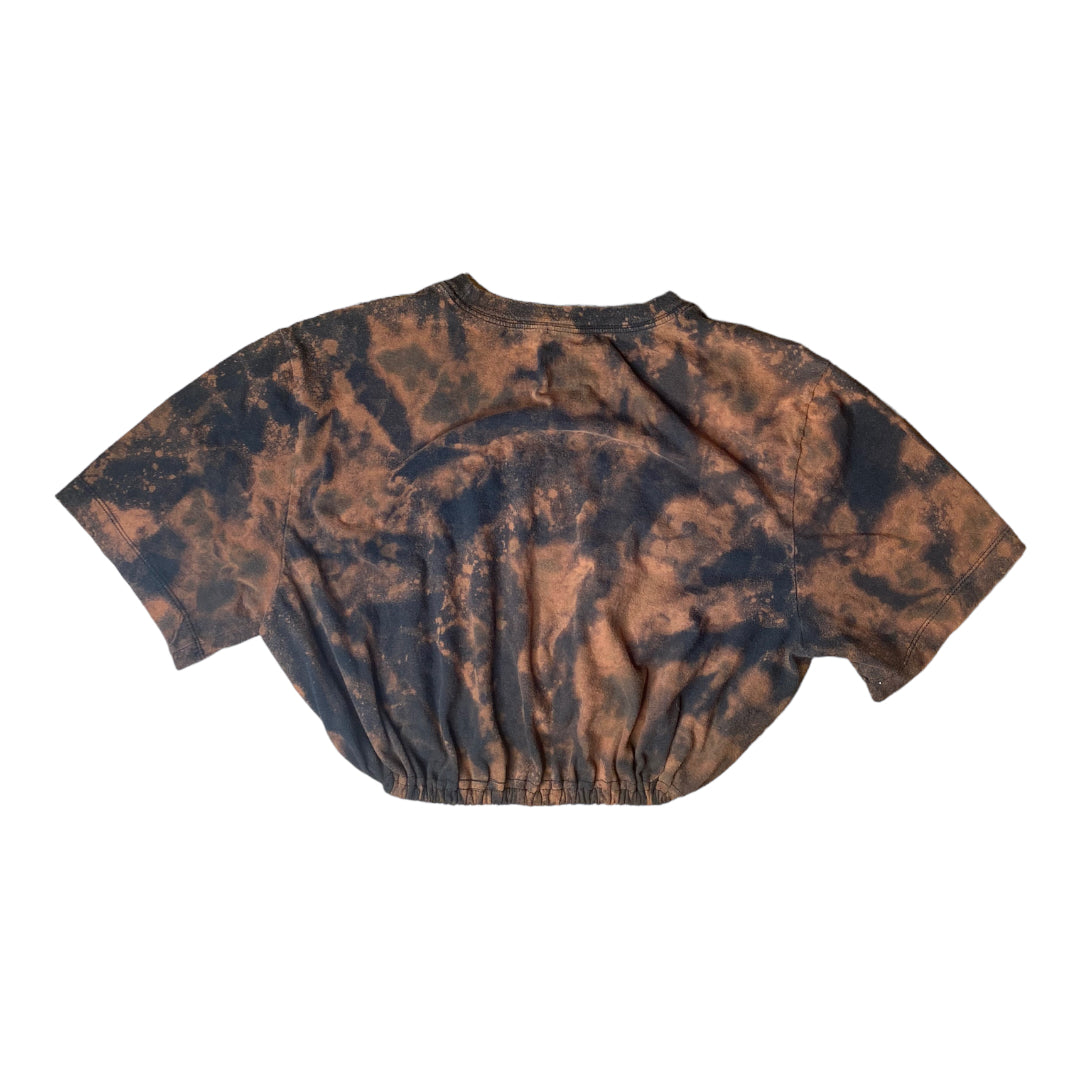 Nike Reworked Bleach Dye Crop Top