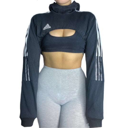 Adidas Reworked Crop Shrug Hoodie