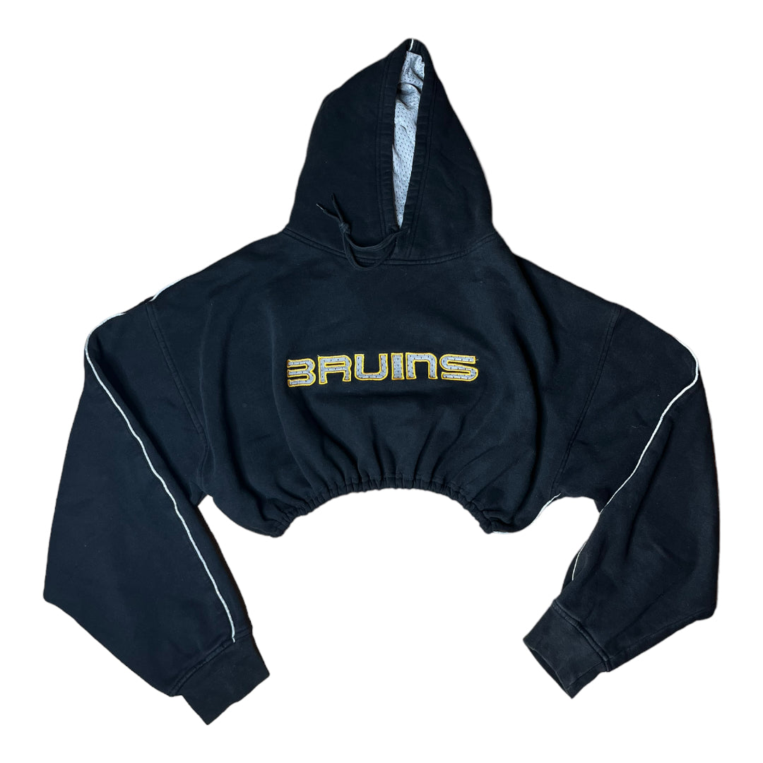 Boston Bruins Reworked Crop Hoodie