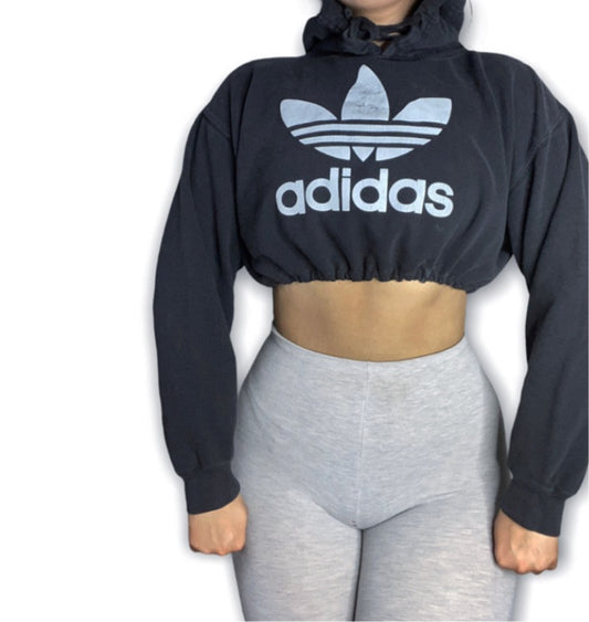 Adidas Originals Reworked Crop Hoodie Sweatshirt