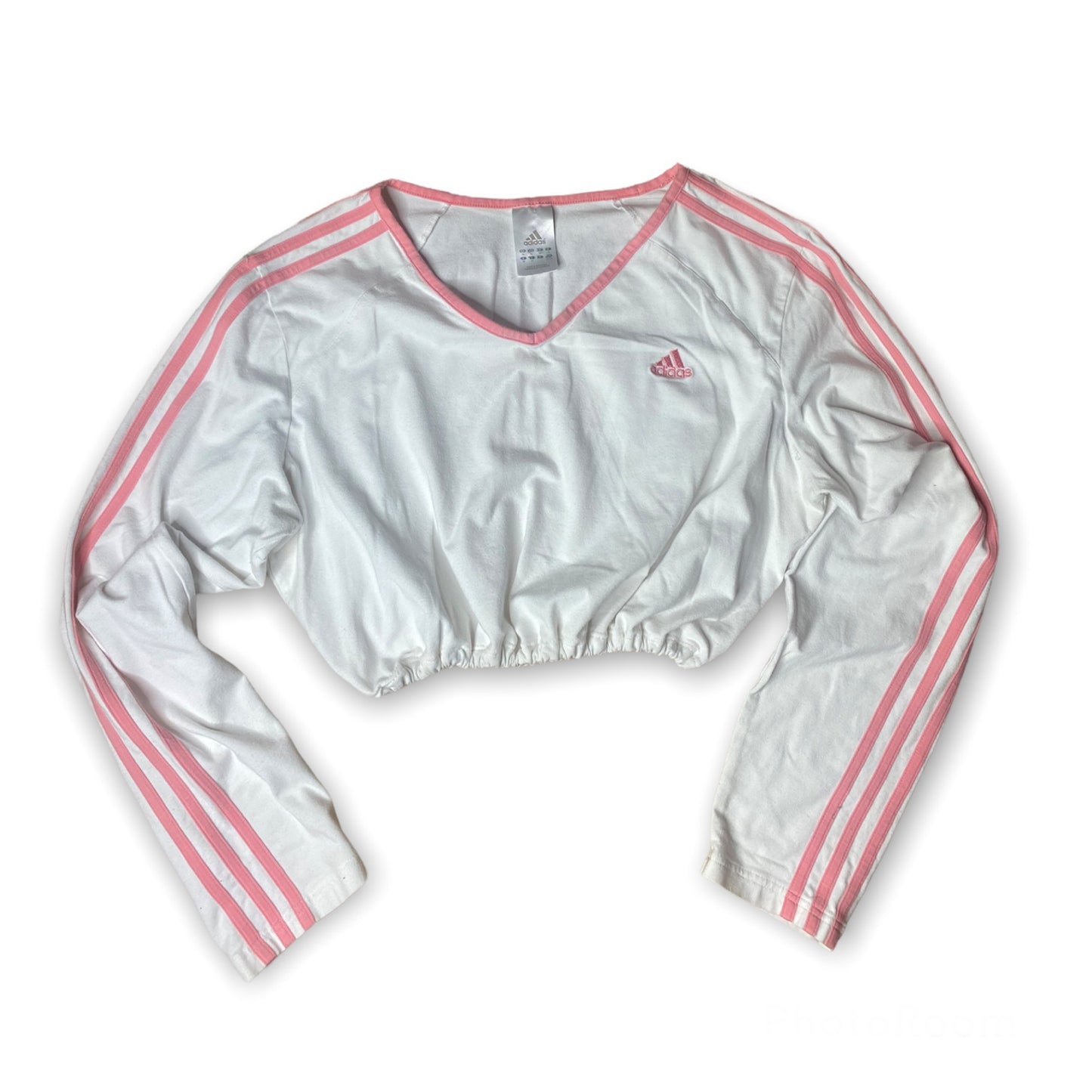 Adidas Reworked Three Stripe Crop Longsleeve