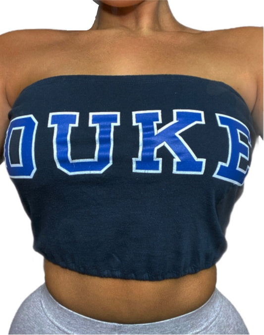 DUKE Reworked Crop Tube Top