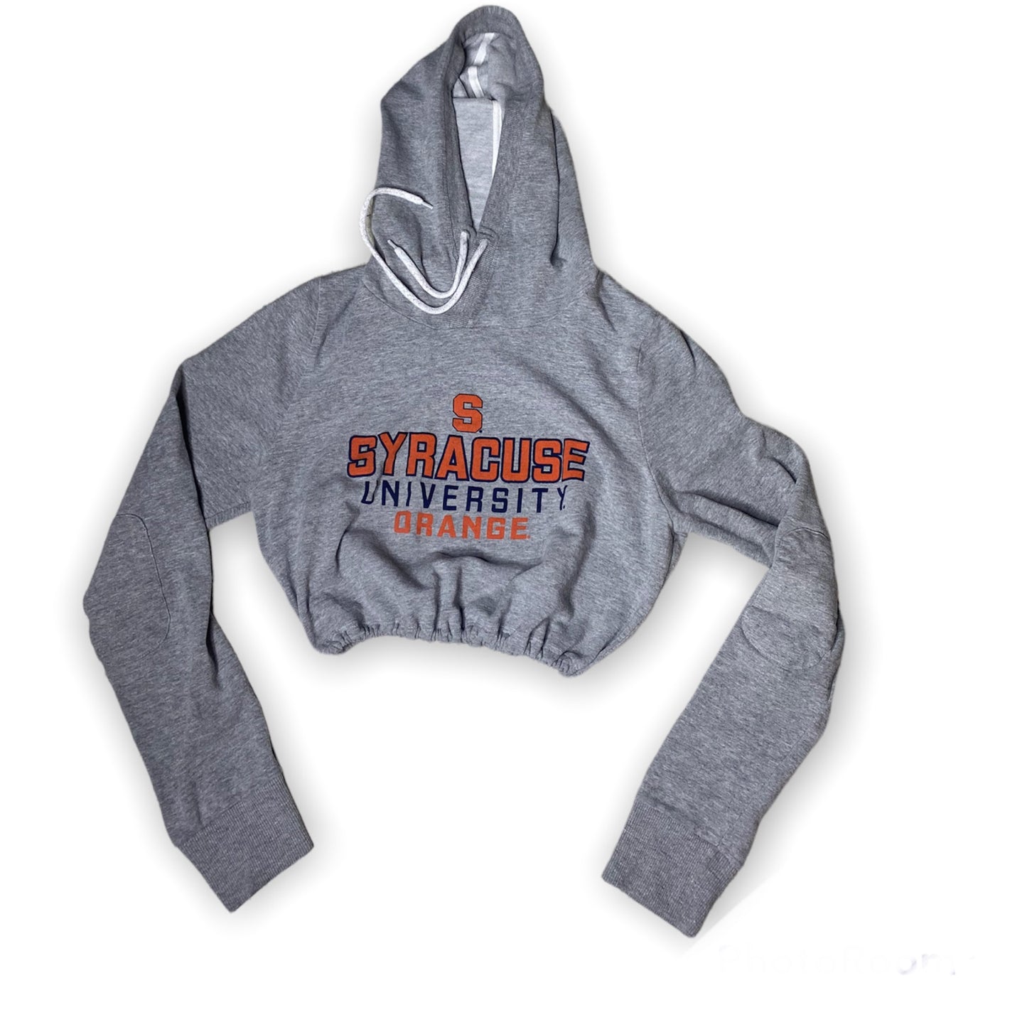 Syracuse University Reworked Crop Hoodie