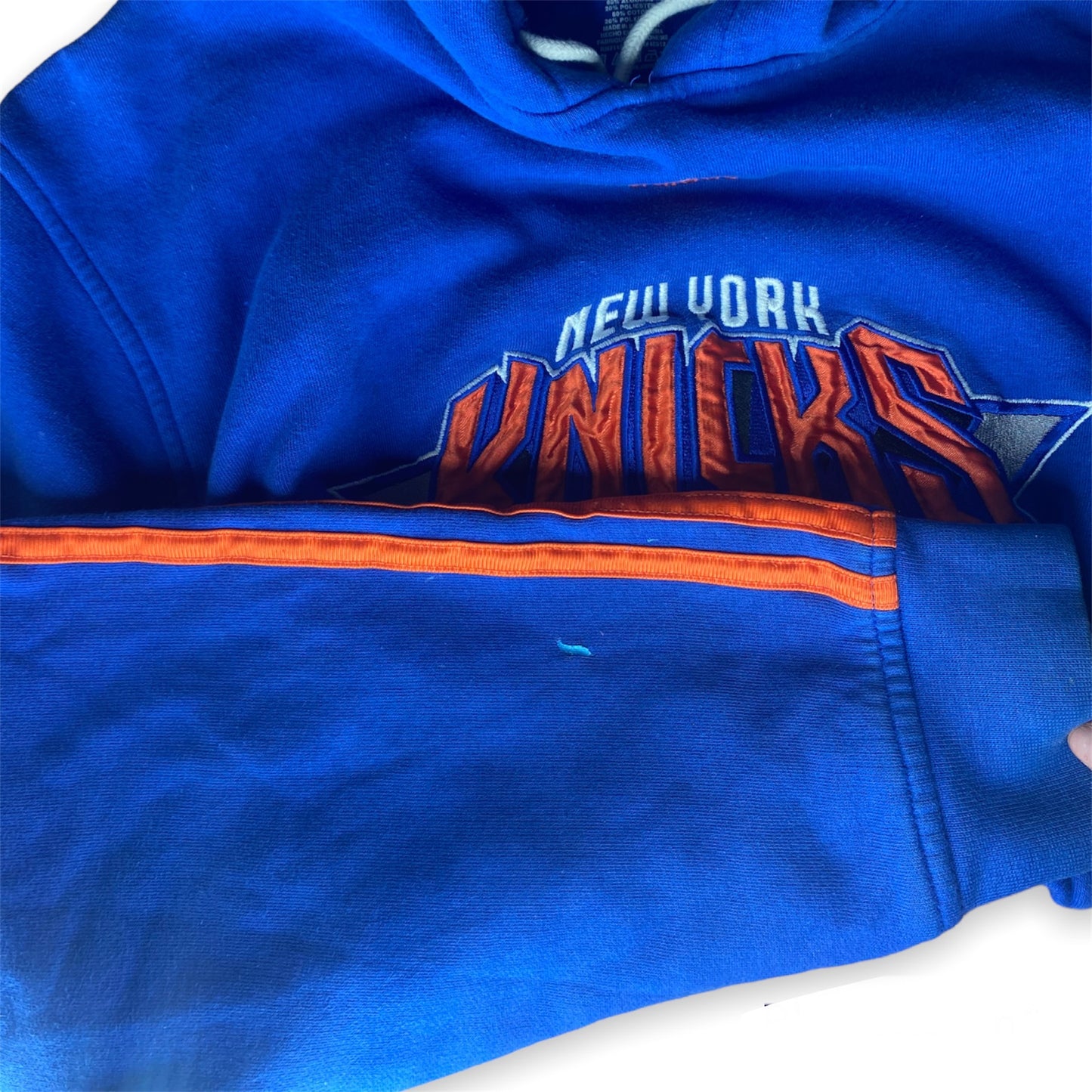 New York Knicks Reworked Crop Hoodie