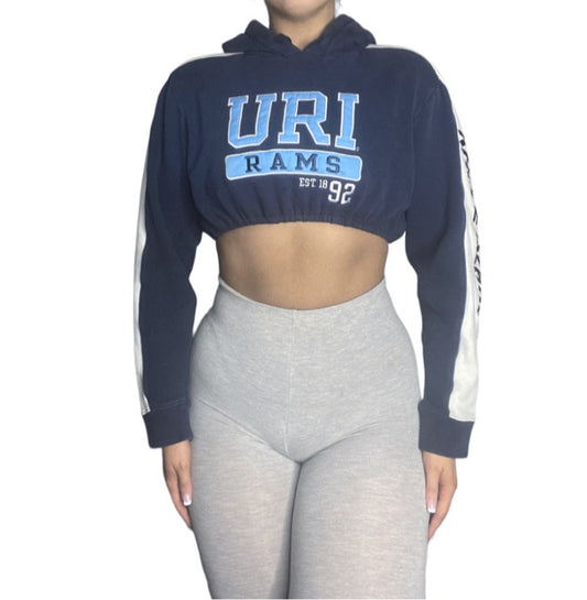 URI Reworked Crop Hoodie