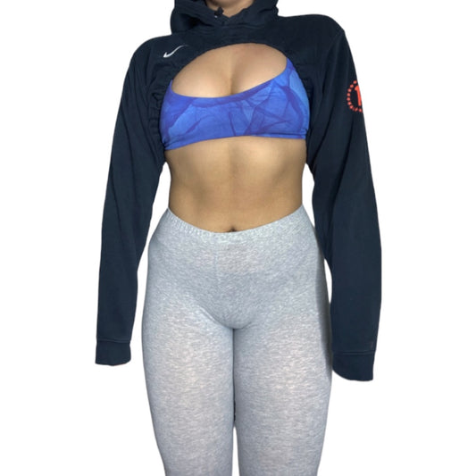 Nike Reworked Crop Hoodie Shrug