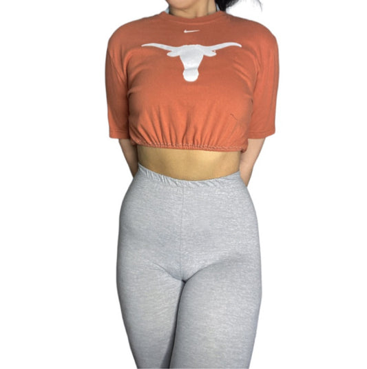 Texas Longhorns Reworked Crop Top