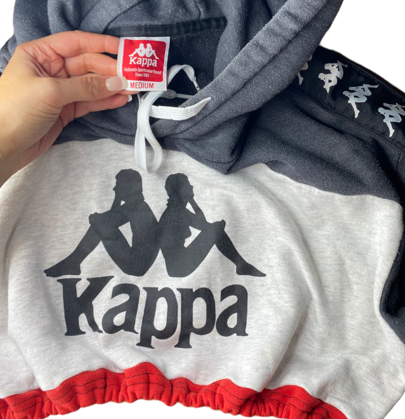 Kappa Reworked Crop Hoodie