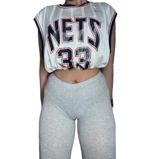 Brooklyn Nets #33 Reworked Crop Jersey