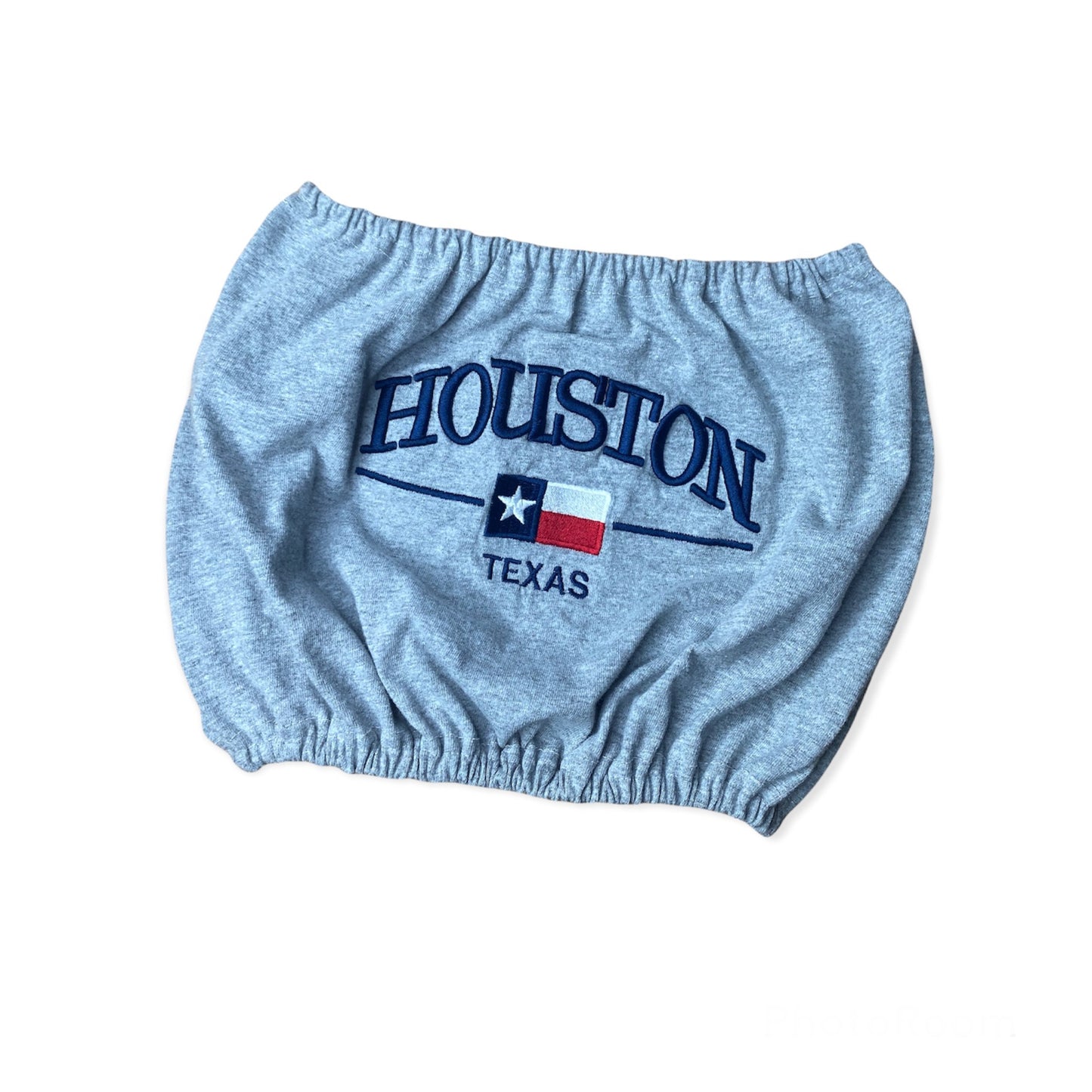 Houston Texas Reworked Tube Top