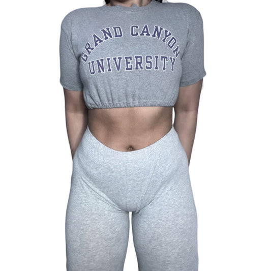 Grand Canyon University Reworked Crop Top