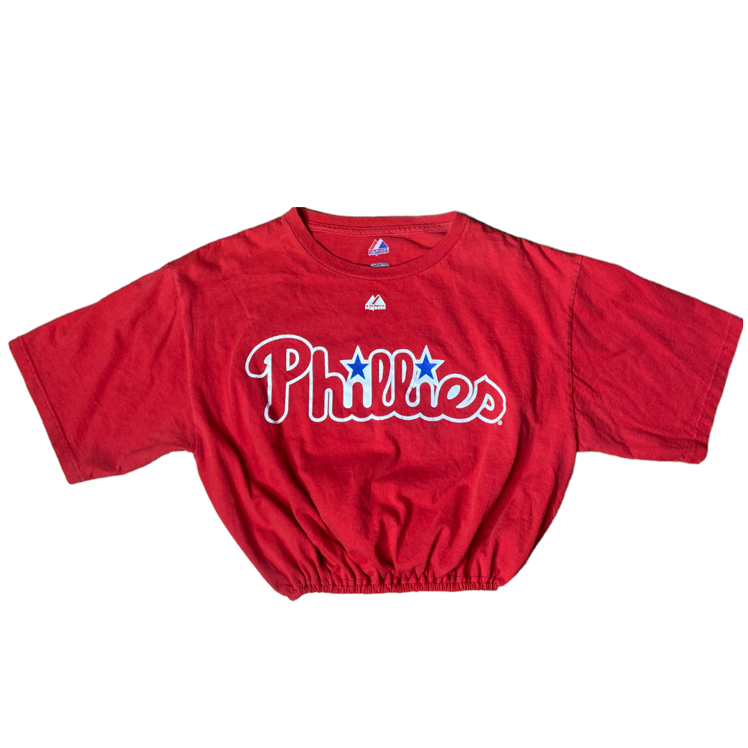 Phillies Reworked Crop Top