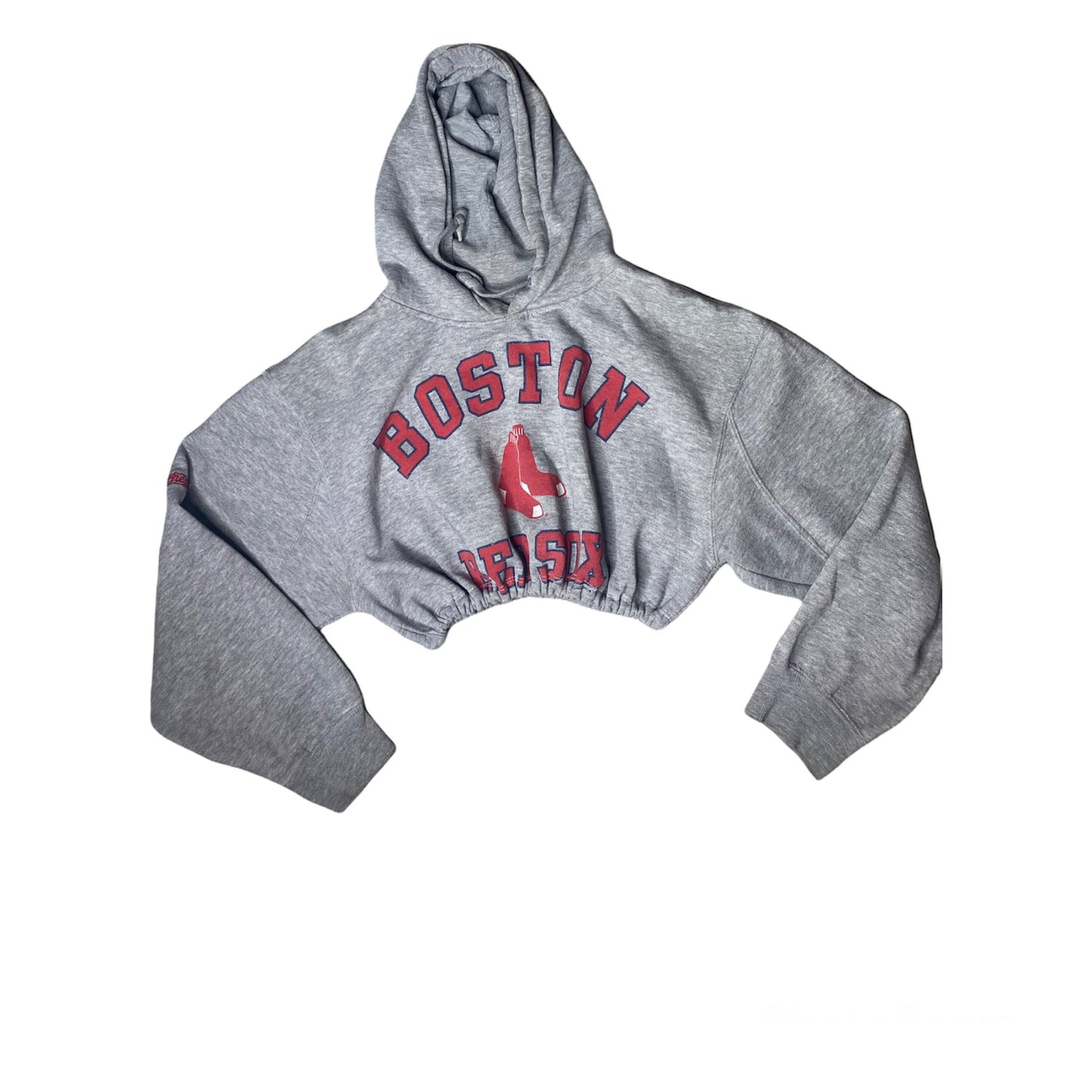 Boston Red Sox Reworked Crop Hoodie