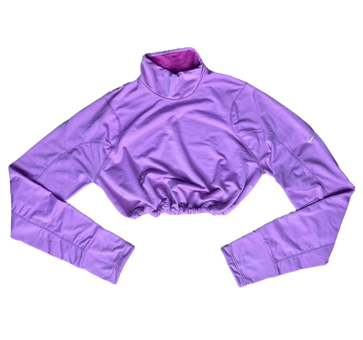 Nike Reworked Long sleeve Crop Top