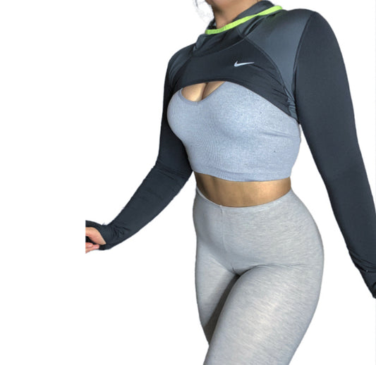 Nike Reworked Super Crop Hoodie