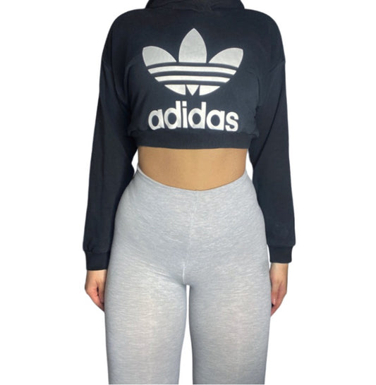 Adidas Originals Reworked Crop Hoodie Sweatshirt