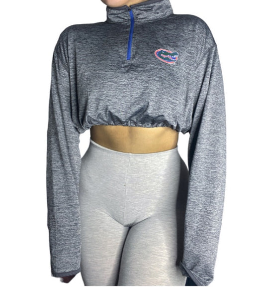 University of Florida Gators Reworked Crop Quarter Zip