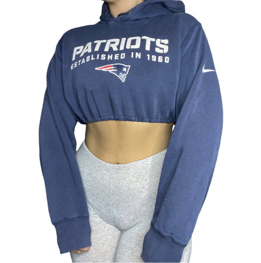 Patriots Reworked Crop Hoodie