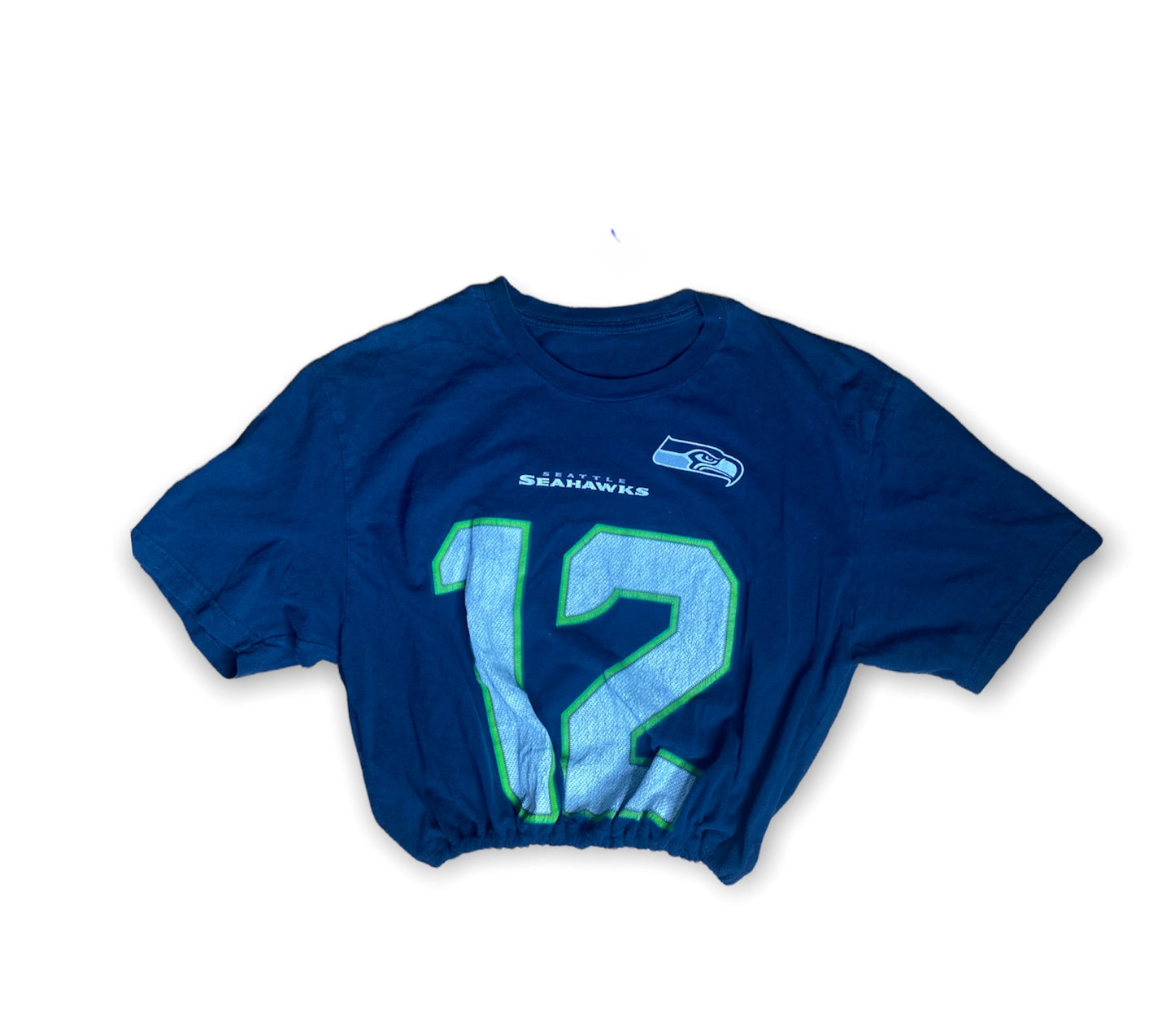 Seattle Seahawks Reworked Crop Top