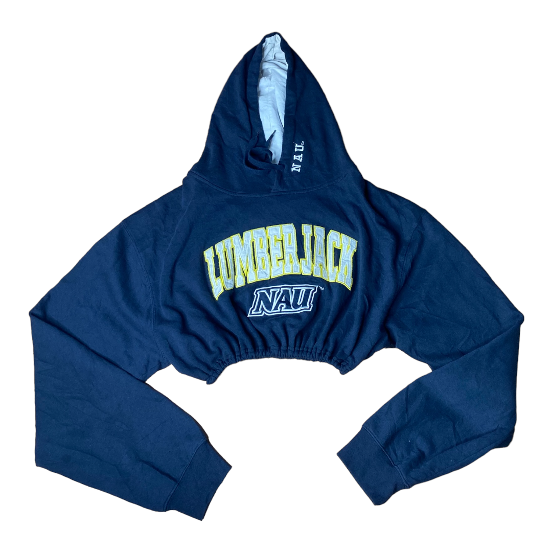 NAU Lumberjacks Reworked Crop Hoodie