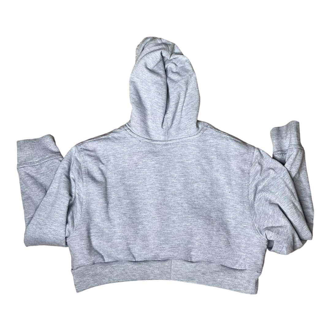 Jordan Reworked Crop Zip Up Hoodie