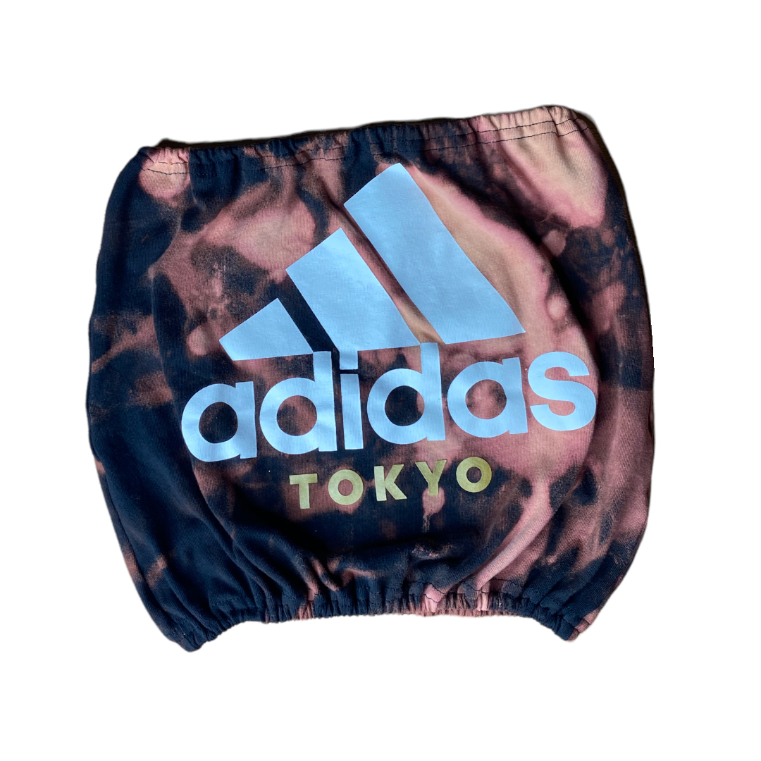 Adidas Tokyo Reworked Bleach Dye Tube Top