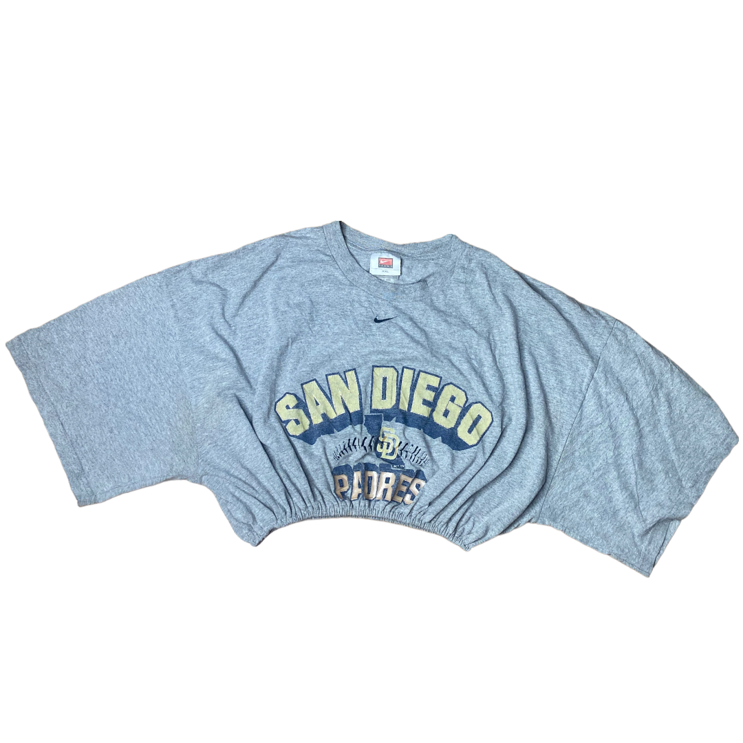 San Diego Padres Reworked Crop Top