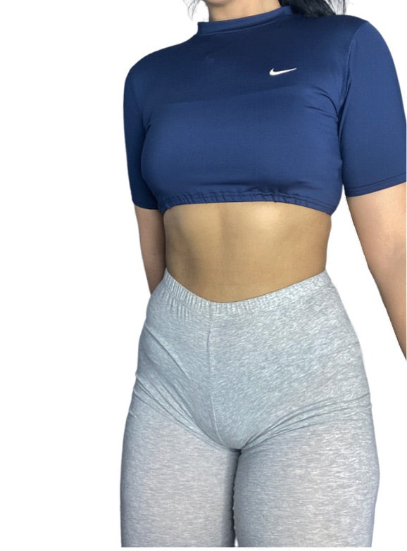 Nike Reworked Spandex Crop Top