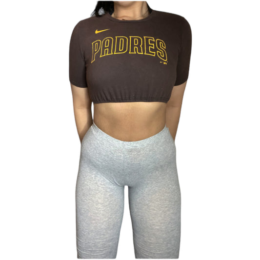 San Diego Padres Reworked Crop Top