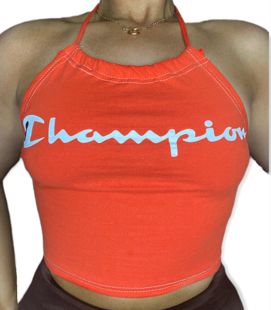 Champion Reworked Halter Top